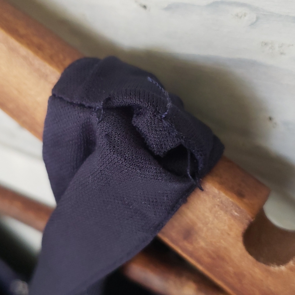 Mi Ami Glitter Navy Black Rose Cocktail Dress NWOT - Picture 15 of 15
